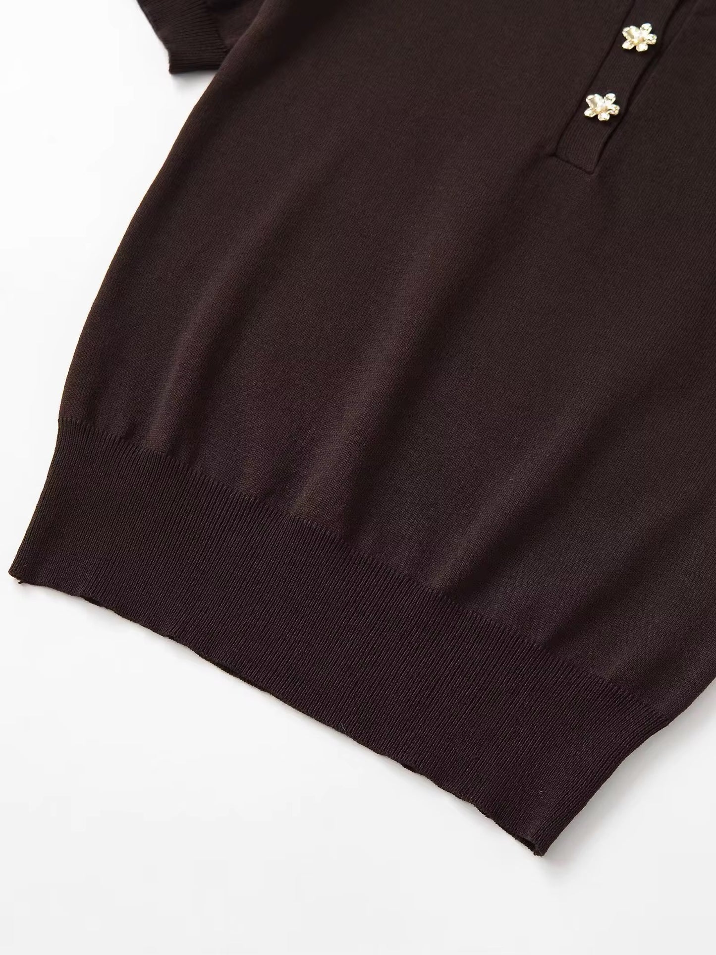 Polo Flower Button