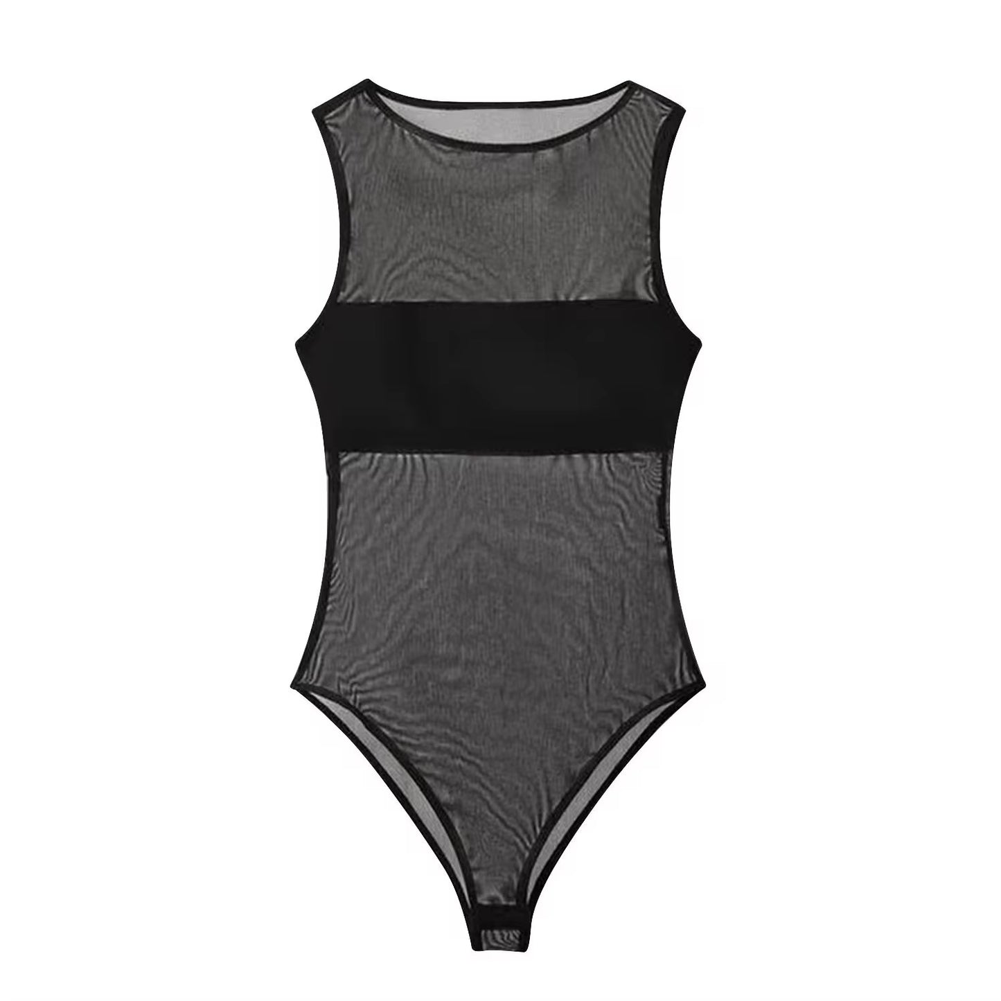 Body Éclipse Mesh Negro