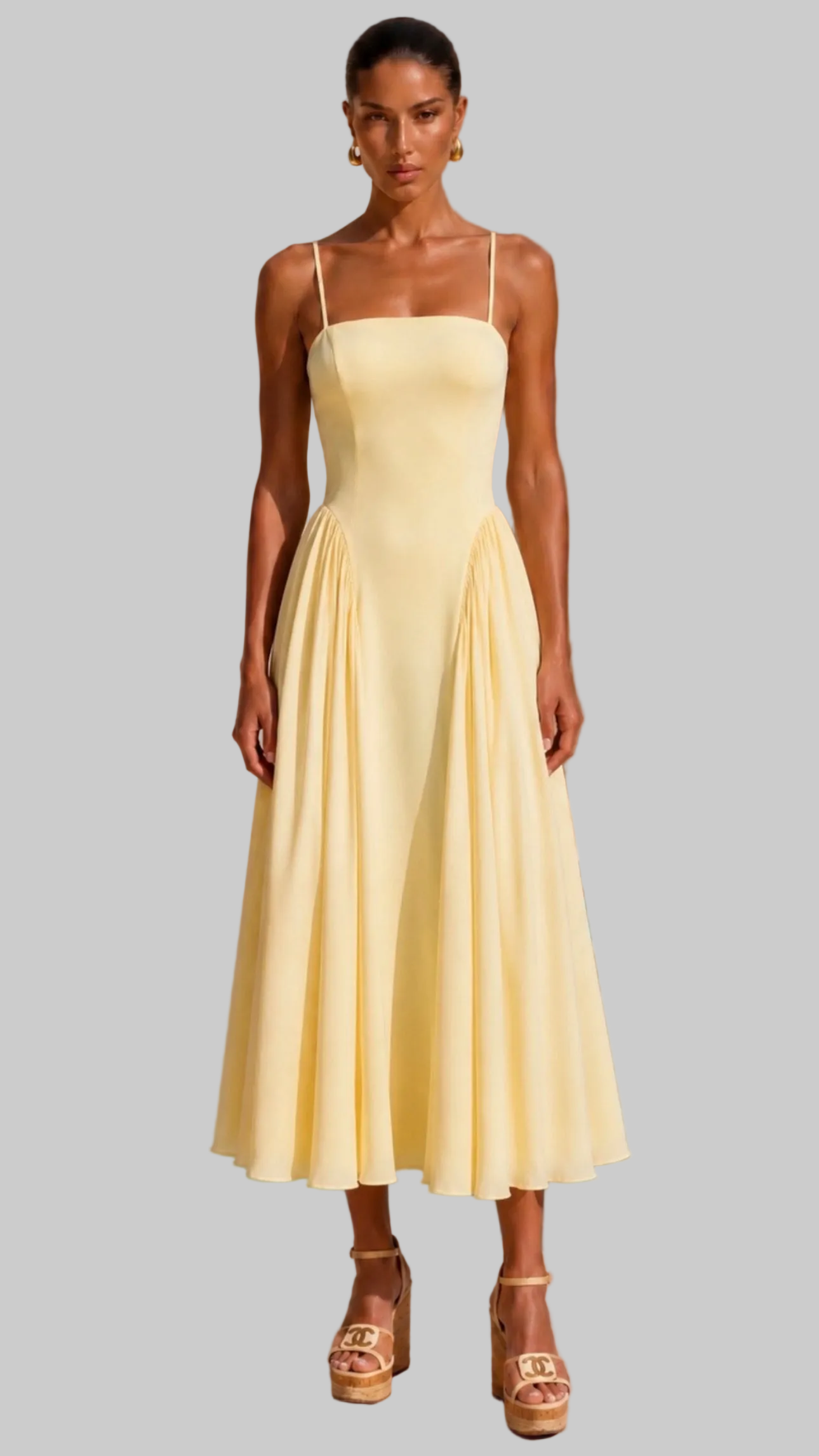Vestido Princess Yellow Butter