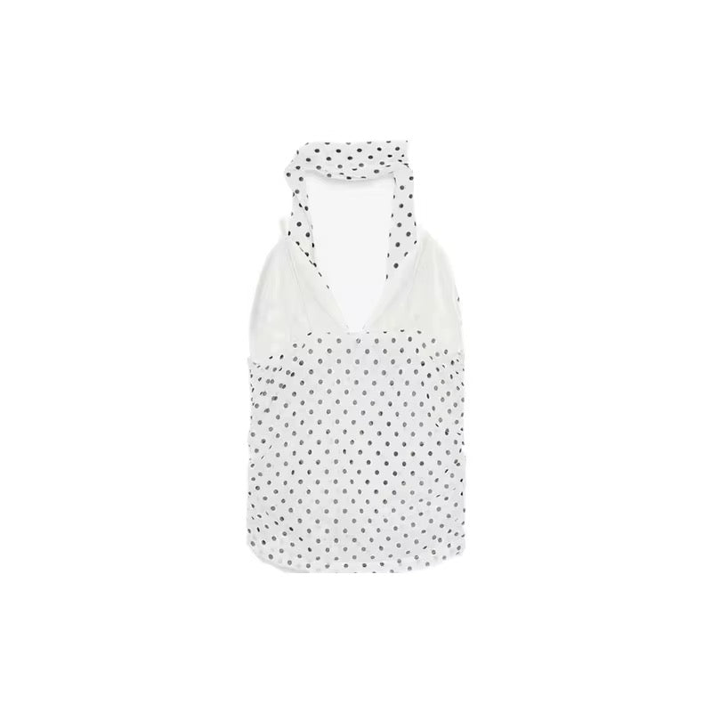 Top Polka & Scarf
