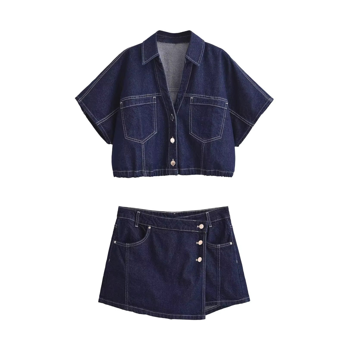 Indigo Denim Set