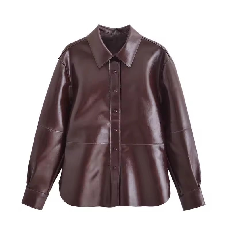 Camisa Vinyl Gloss
