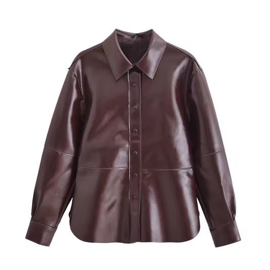 Camisa Vinyl Gloss