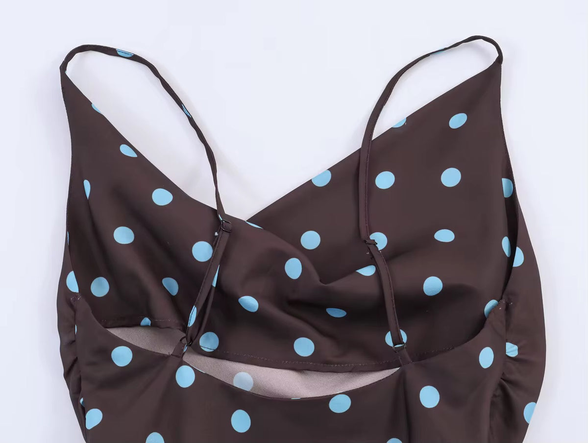 Top Satin Especial Polka