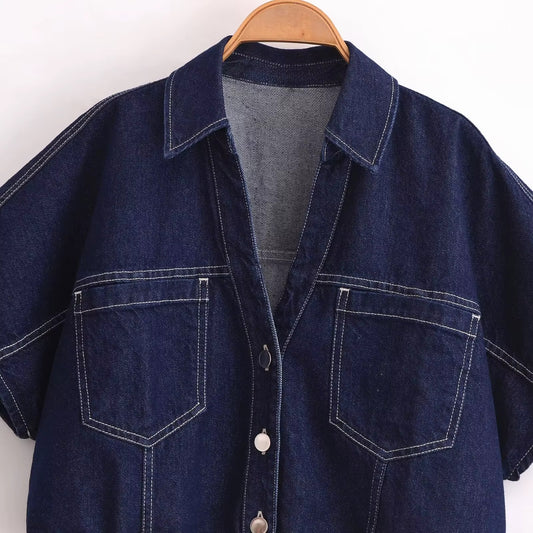 Indigo Denim Set