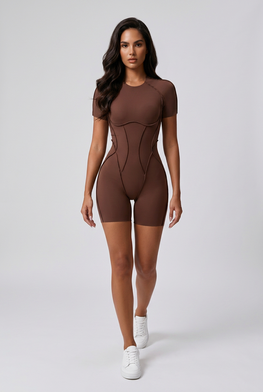 Catsuit in chocolatte