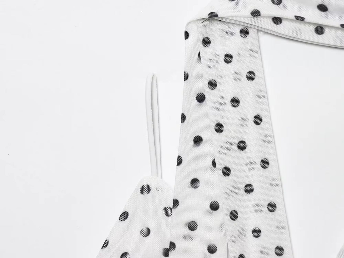 Top Polka & Scarf