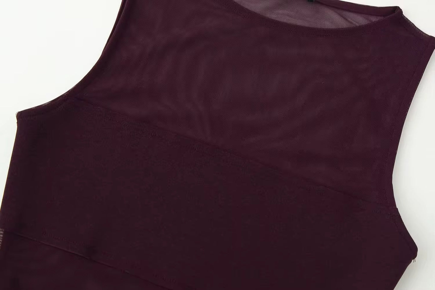 Body Éclipse Mesh Burgundy
