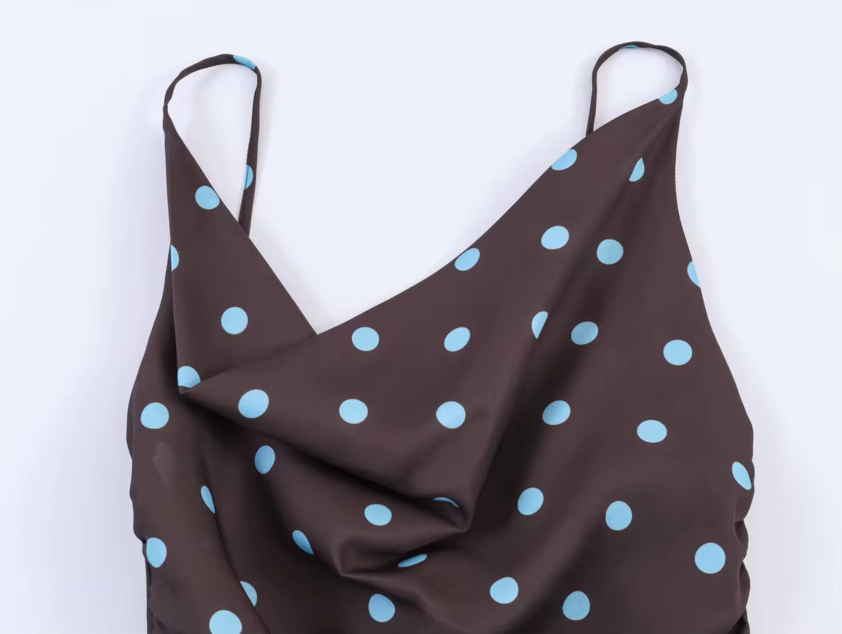 Top Satin Especial Polka