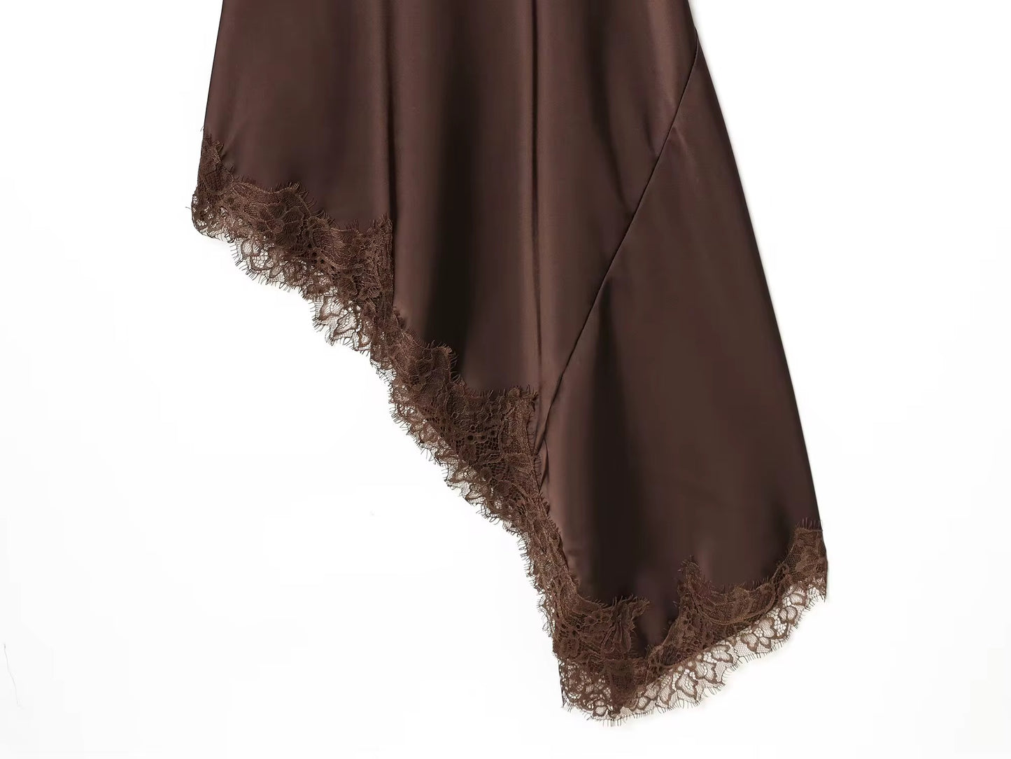 Brown Lace Dress