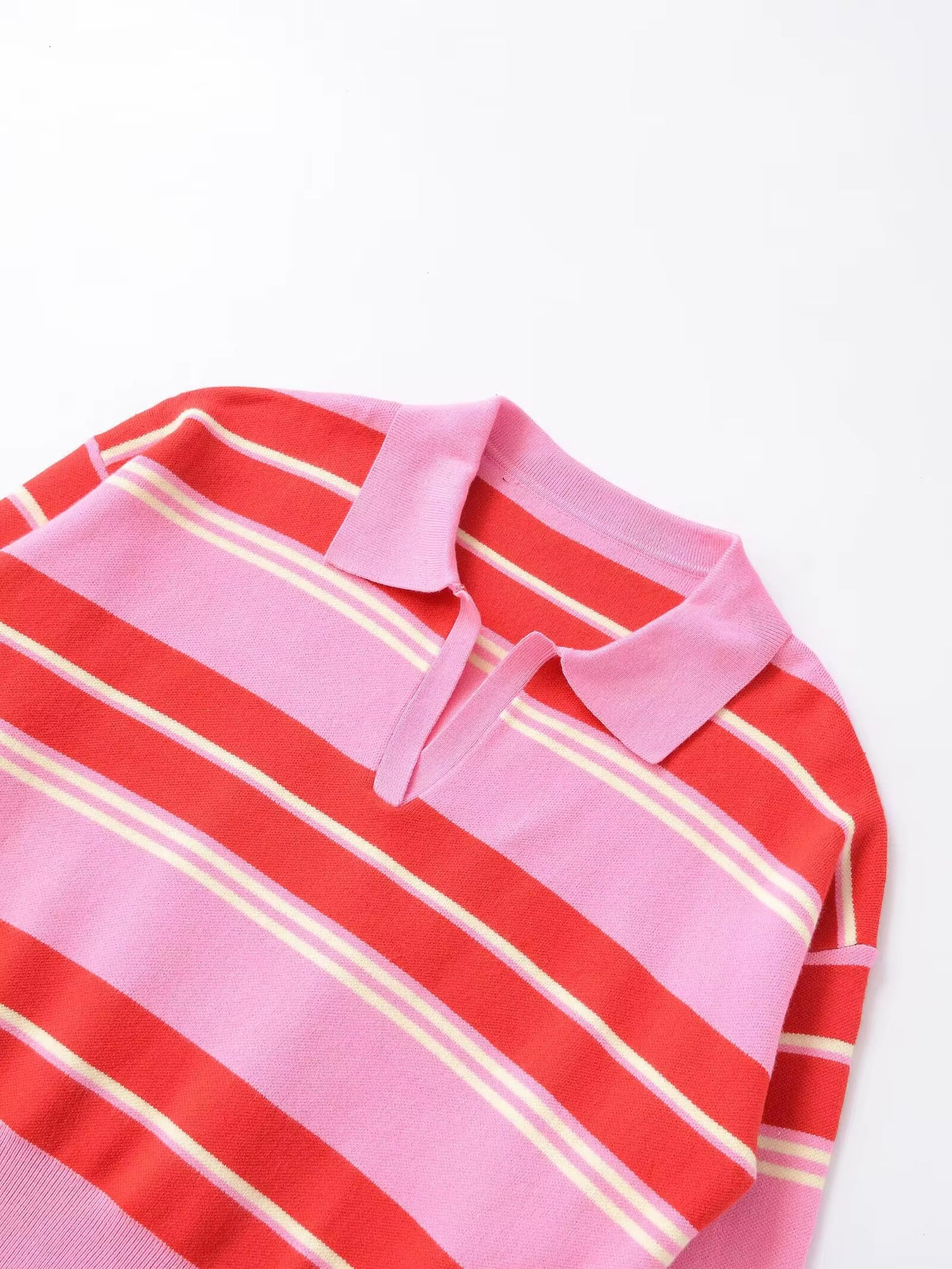 Pink Club Polo Sweater