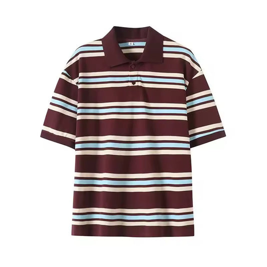 Polo Oversize Rayas Retro