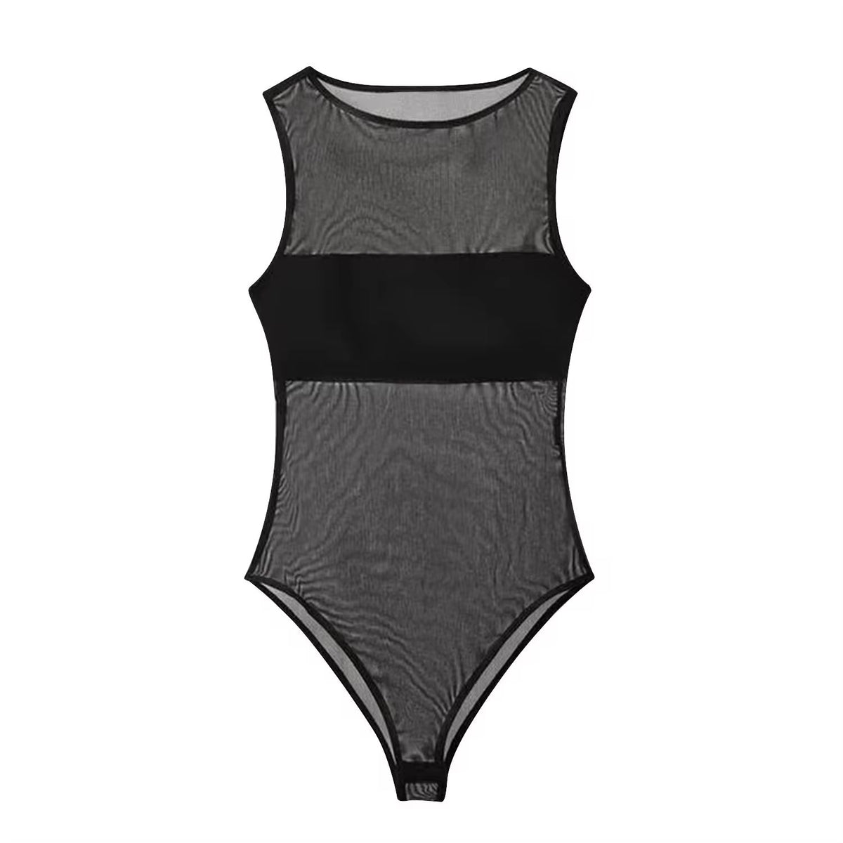 Body Éclipse Mesh Negro