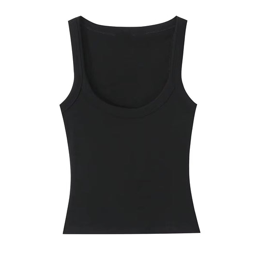 Top Cotton Black