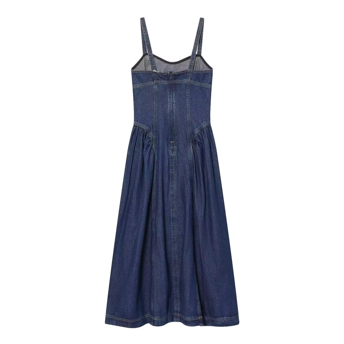 Denim Muse Midi Dress