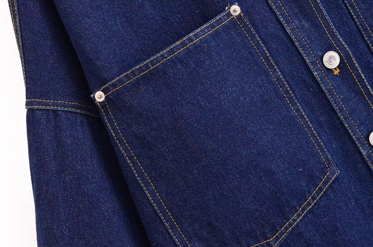 Chaqueta oversized Denim