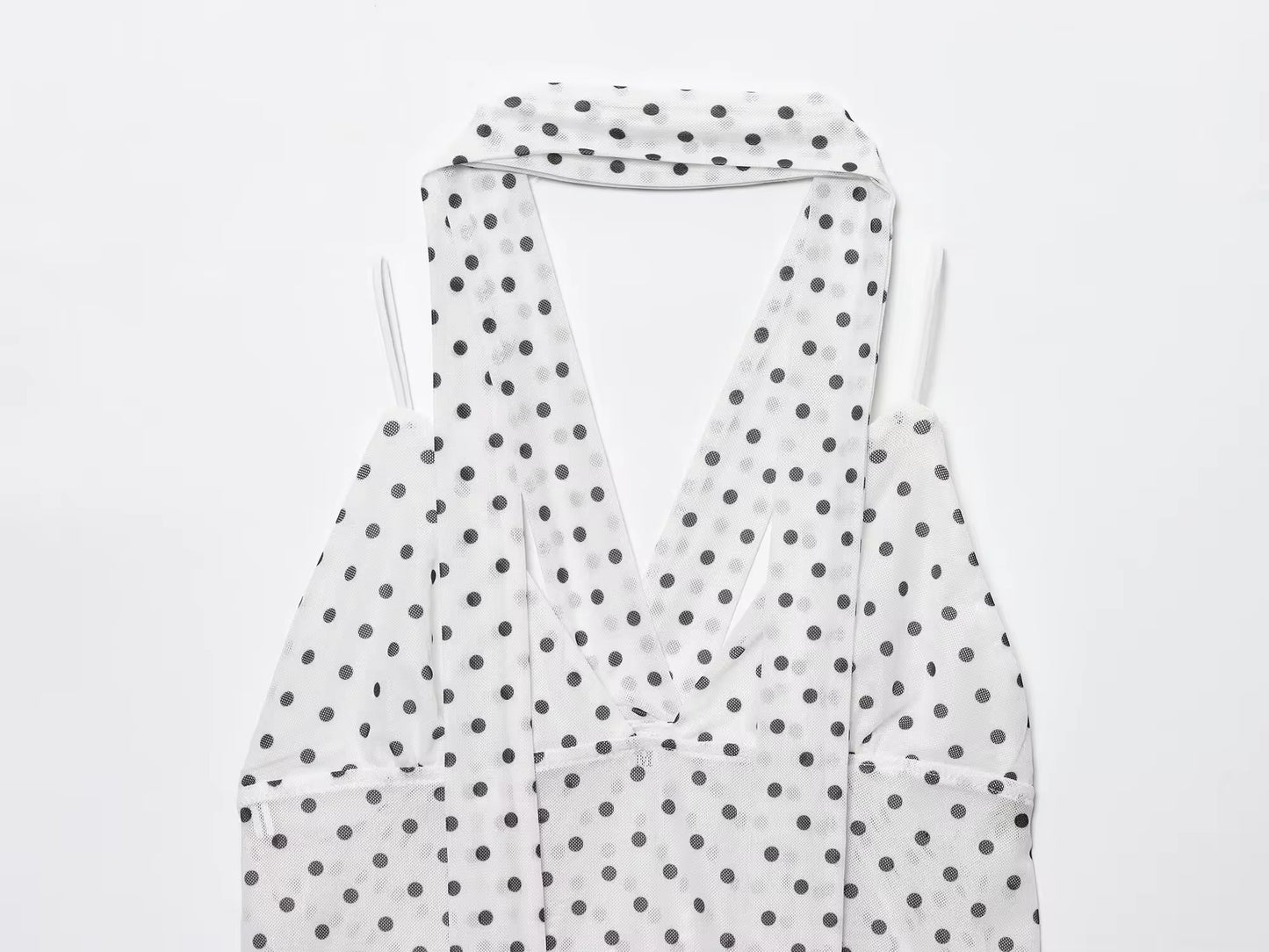Top Polka & Scarf