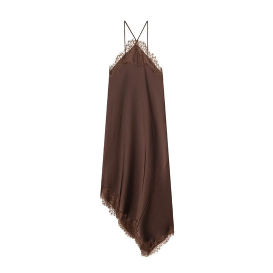 Brown Lace Dress