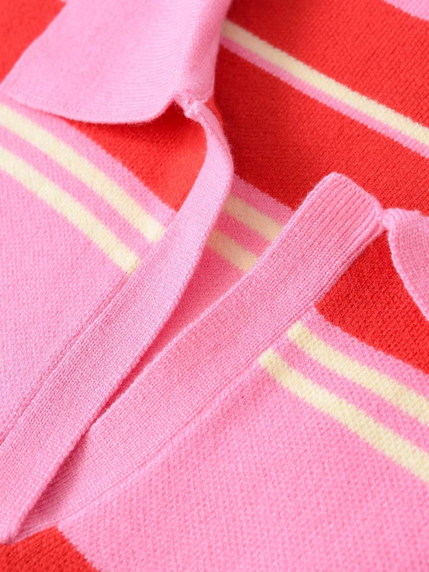 Pink Club Polo Sweater