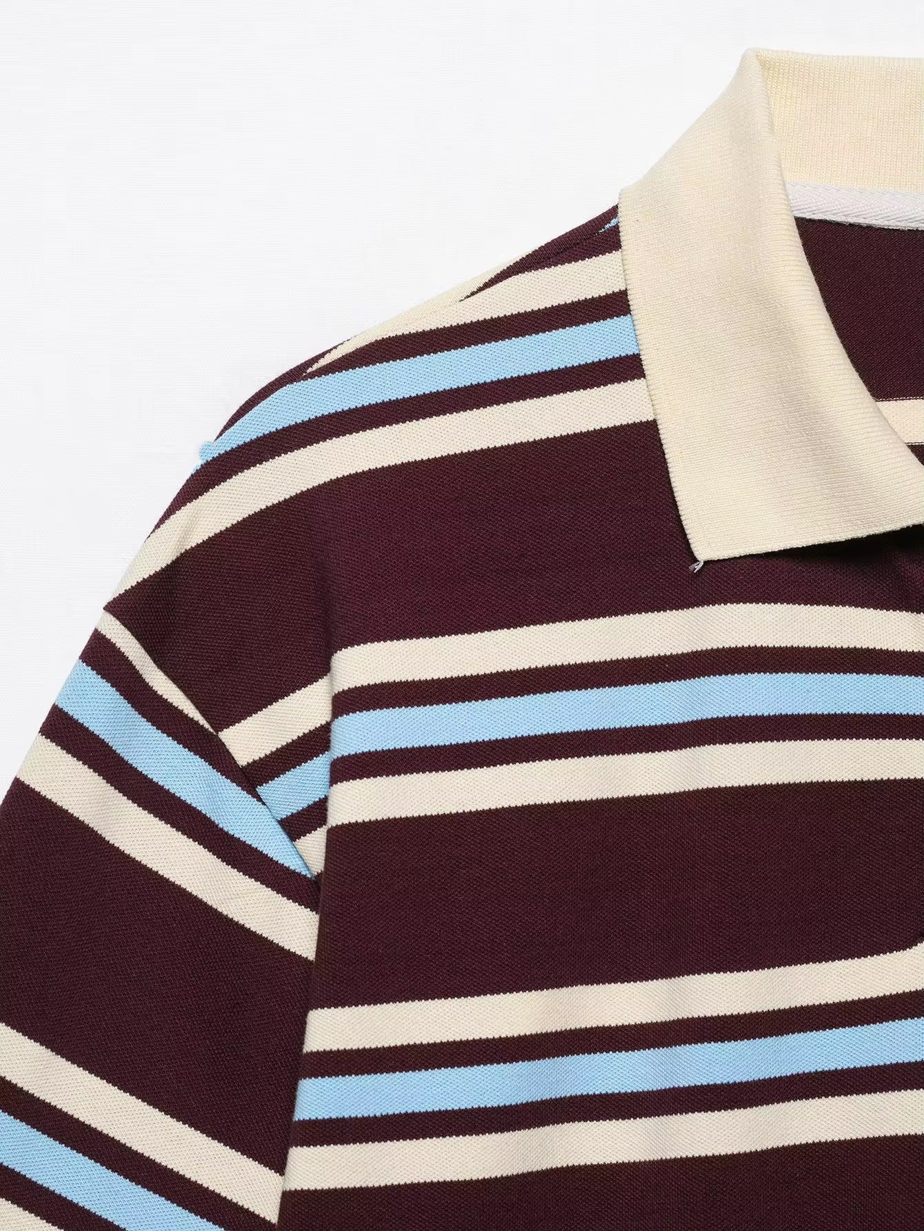 Polo Oversize Rayas Retro