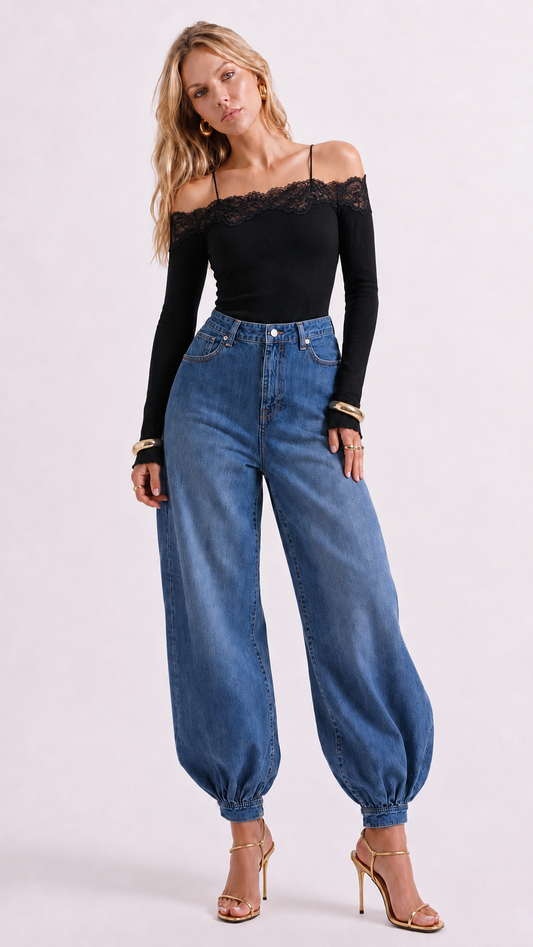 Balloon Leg Jeans