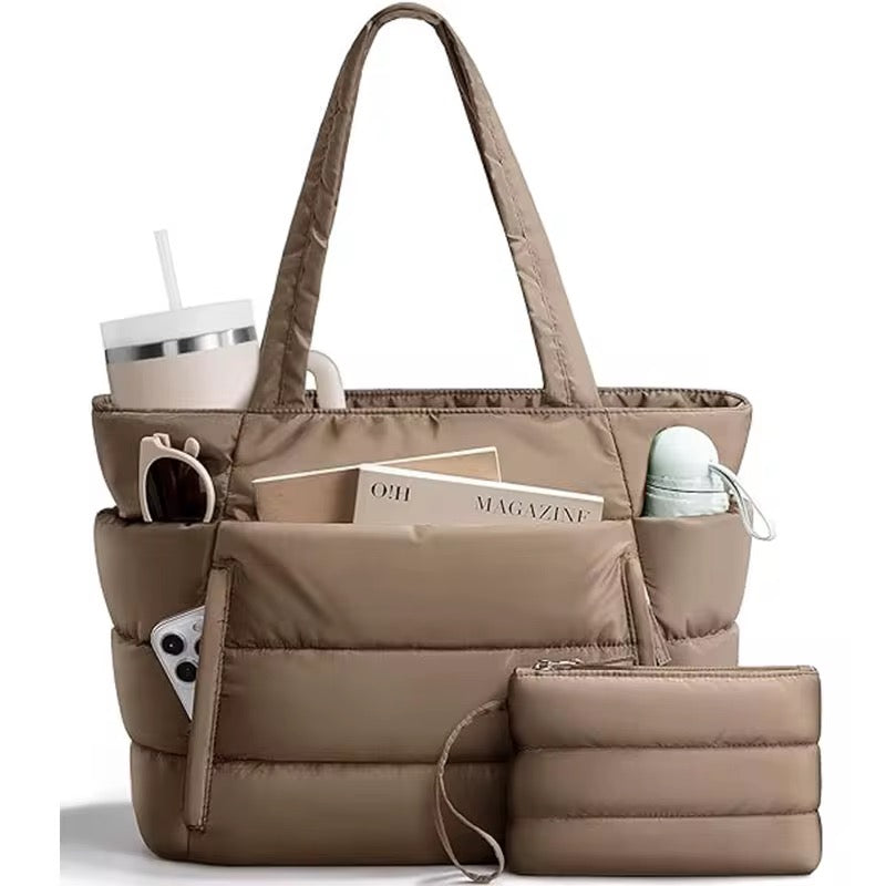 Tempo Pocket Taupe con neceser incluido