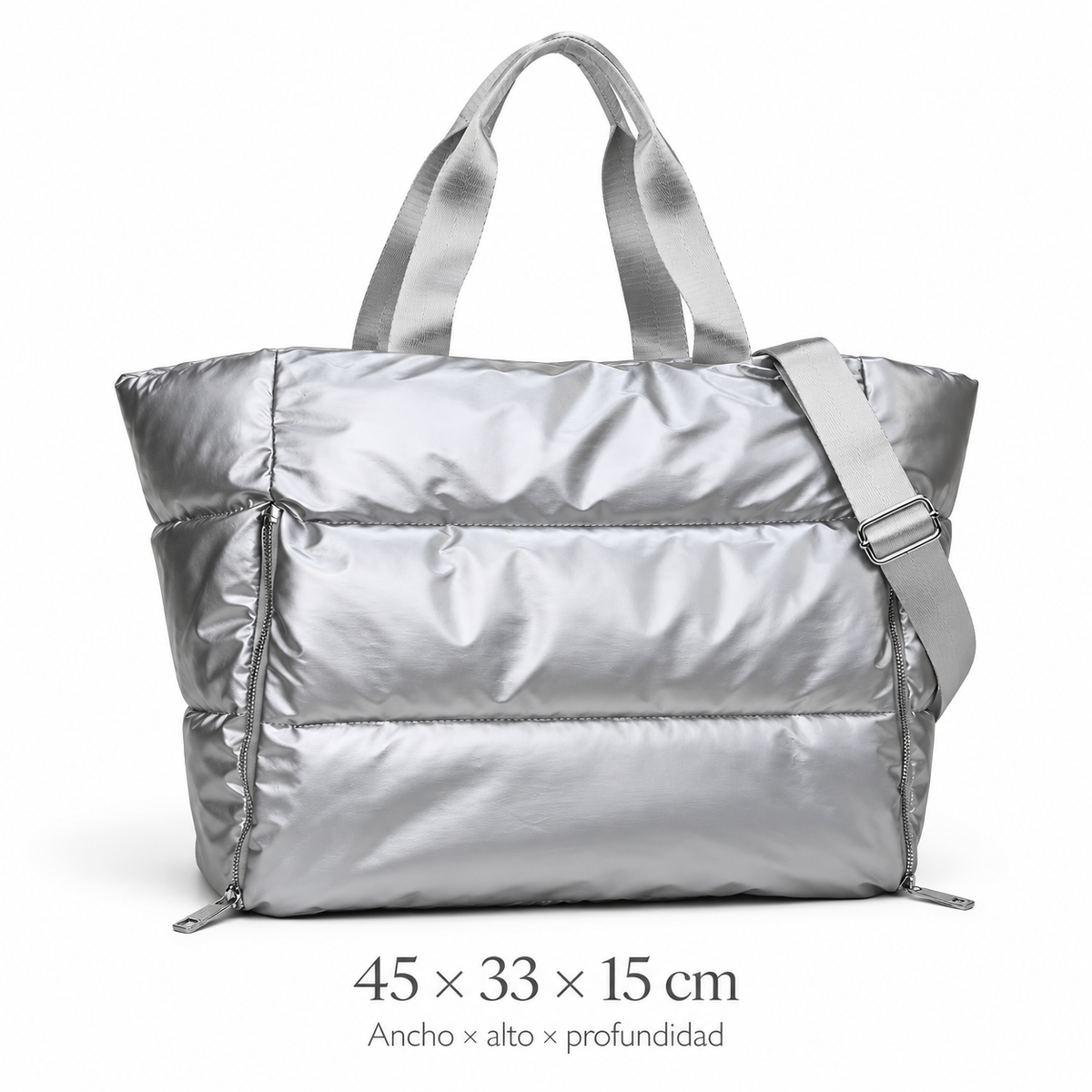 Horizon silver — size